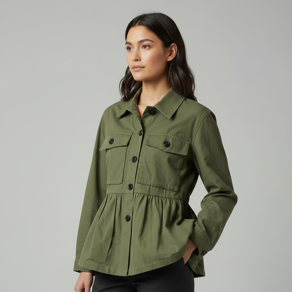Bloom Chic Green Jacket