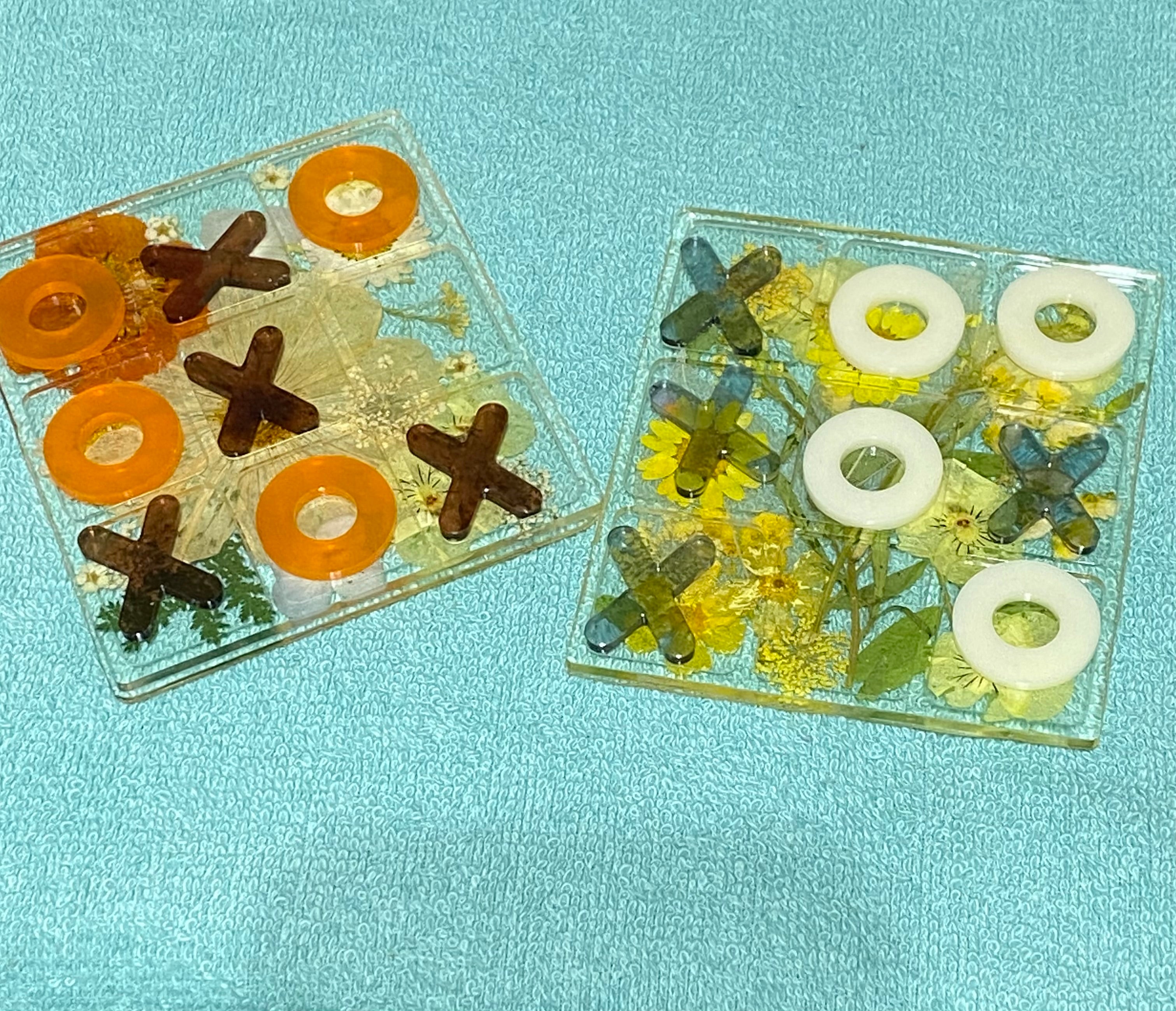 Tic-Tac-Toe Floral