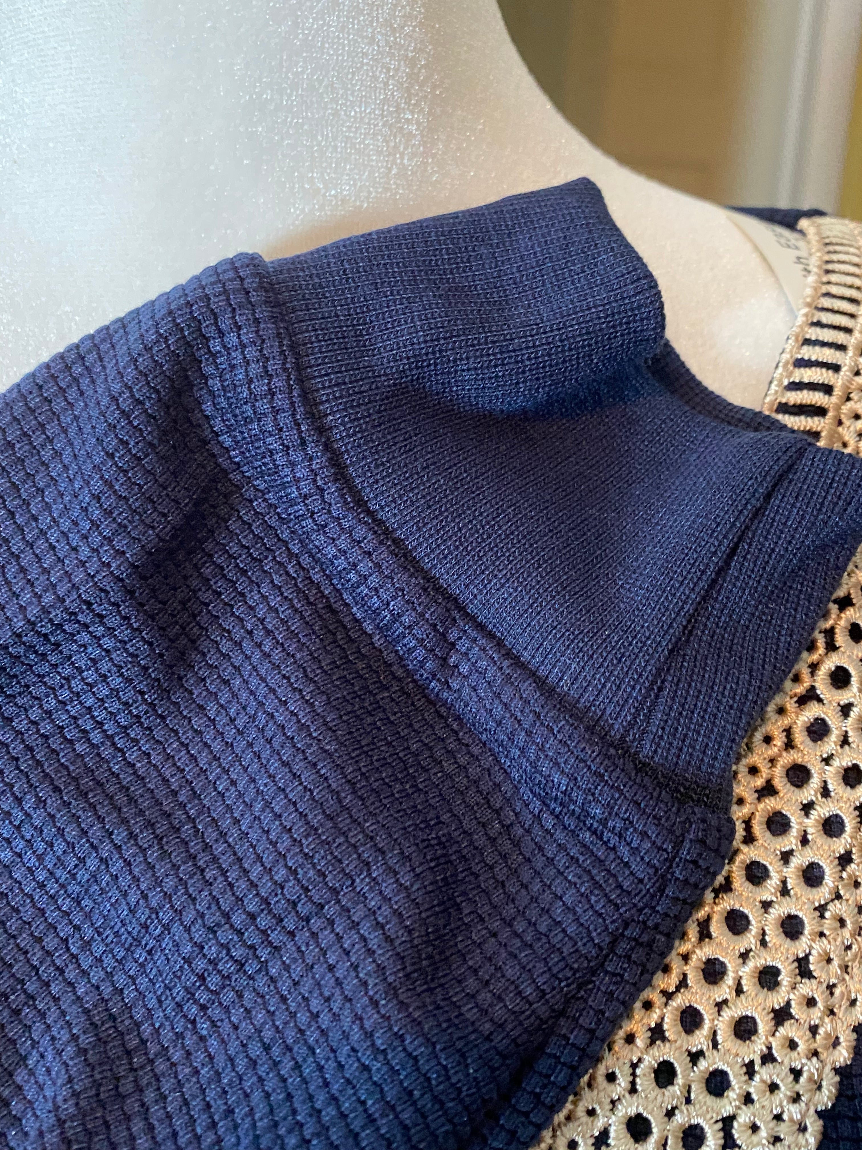 Bloom Chic Navy Long Sleeve