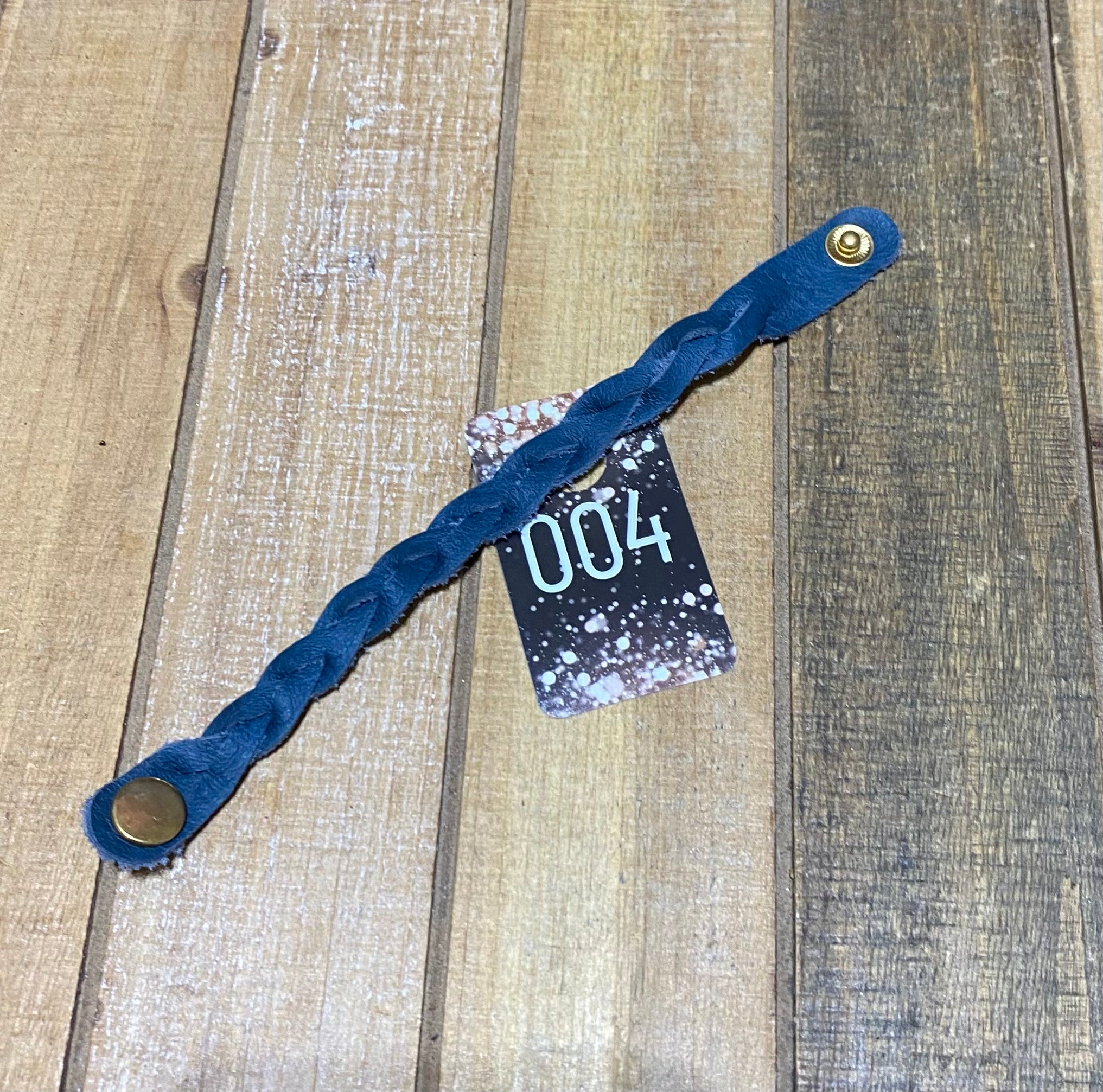 Leather Impossible Braid Bracelets