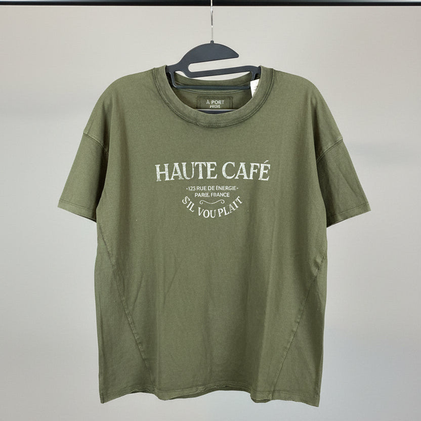 Aerie "Haute Cafe" Paris Tee