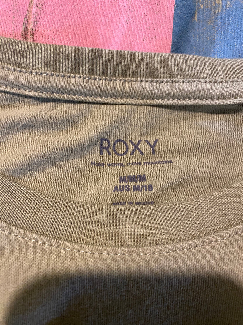Roxy Tropical Palm Grid Tee