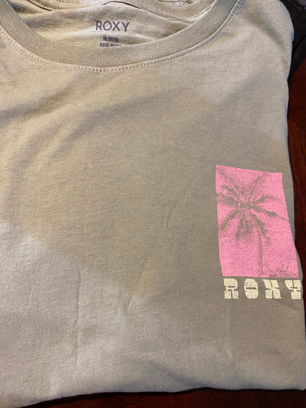 Roxy Tropical Palm Grid Tee