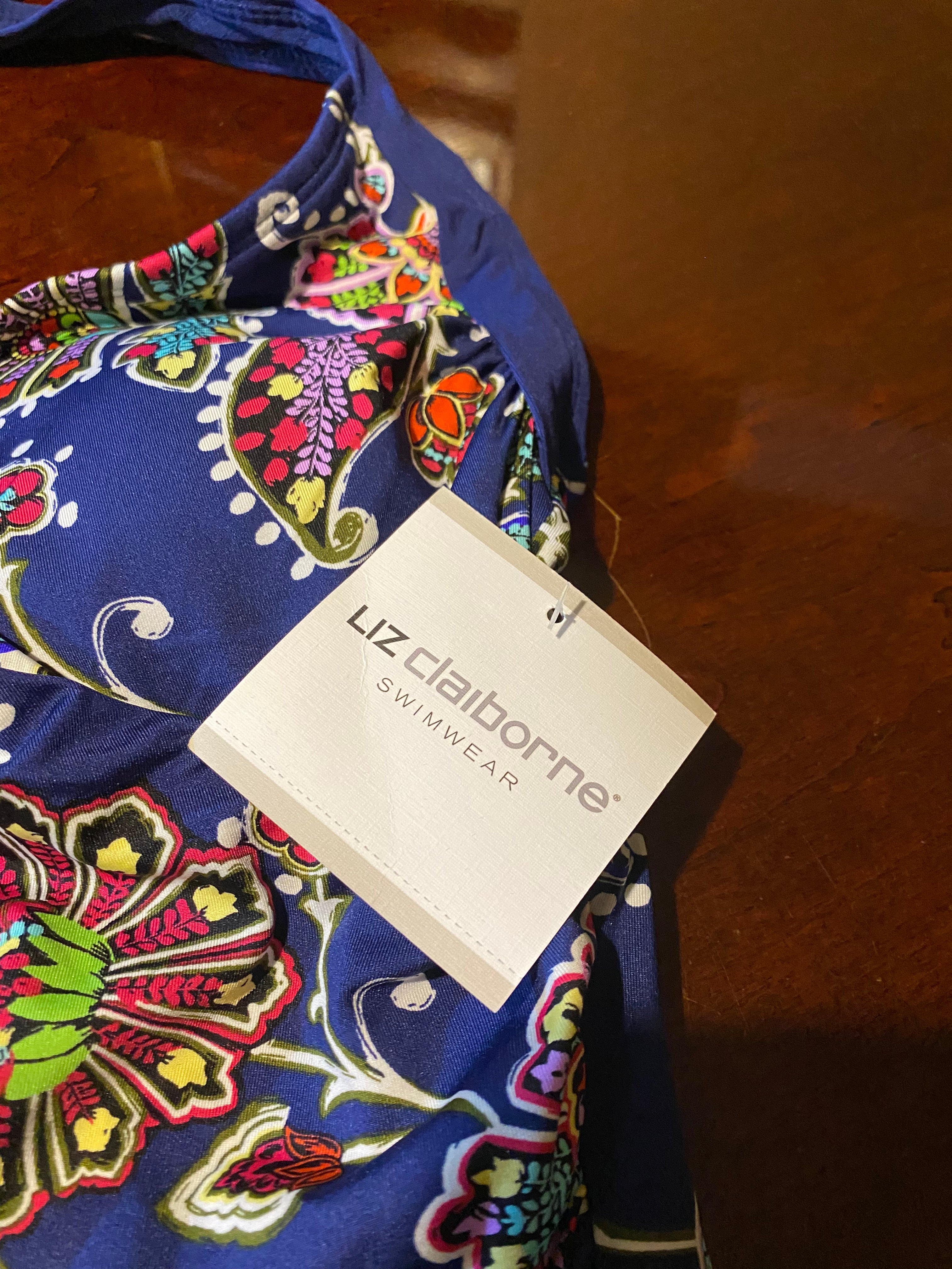 Liz Claiborne one-piece swim suit