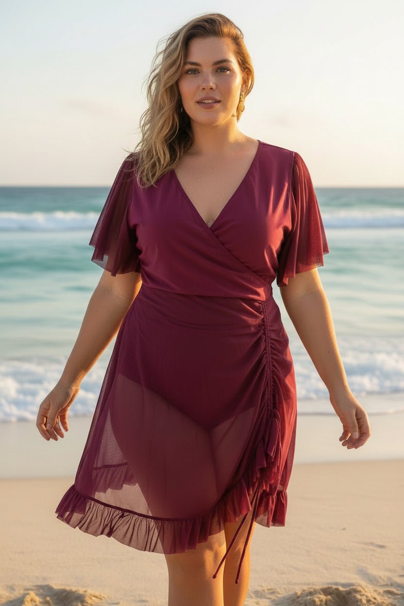 Bloom Chic Swim Dress