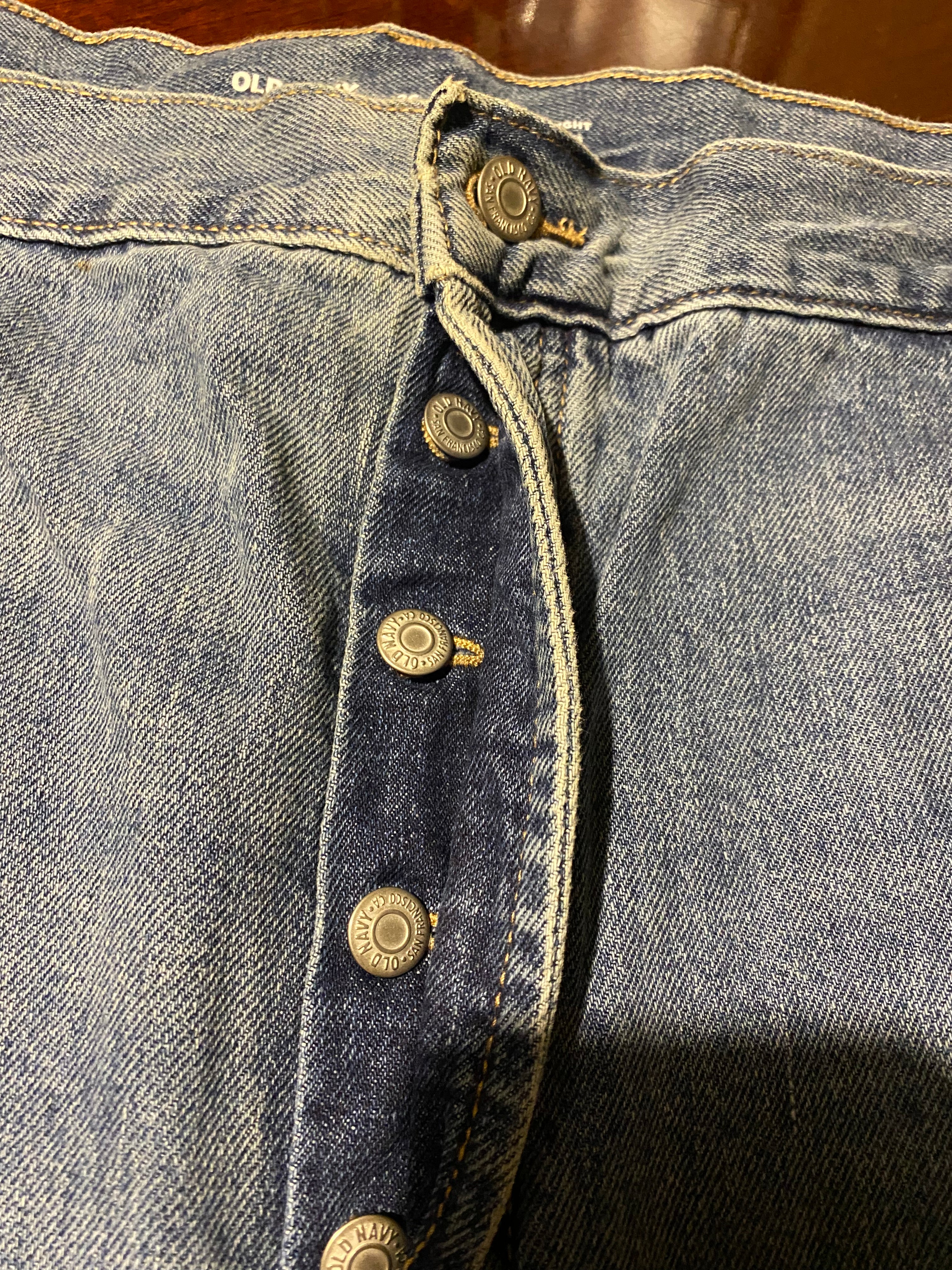 Old Navy High Rise Slouchy Straight Crop Jeans