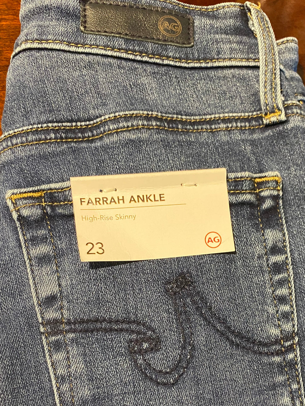AG Farrah Ankle High Rise Jeans