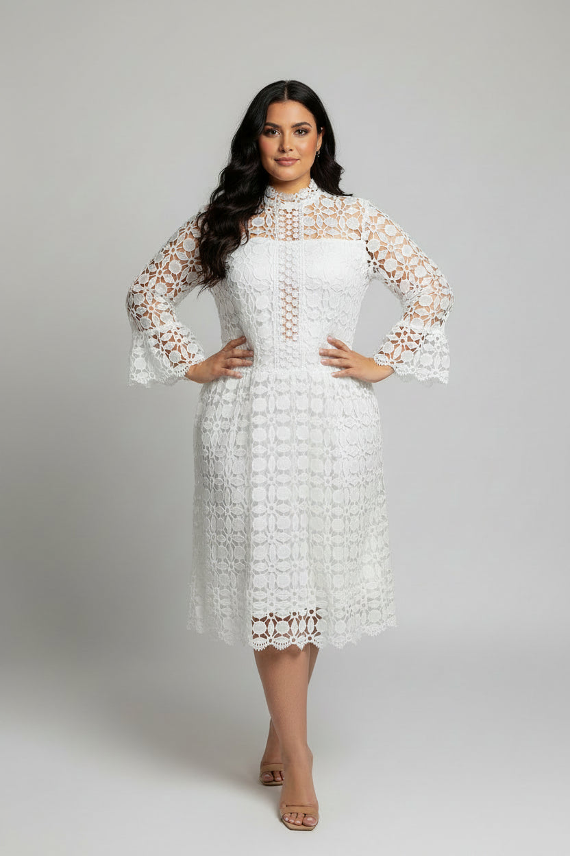 White Lace Dress