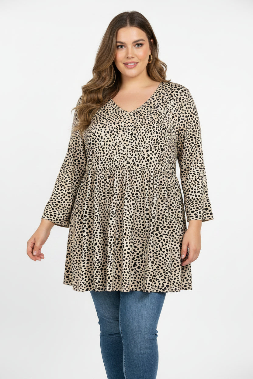 Bloom Chic Leopard Top