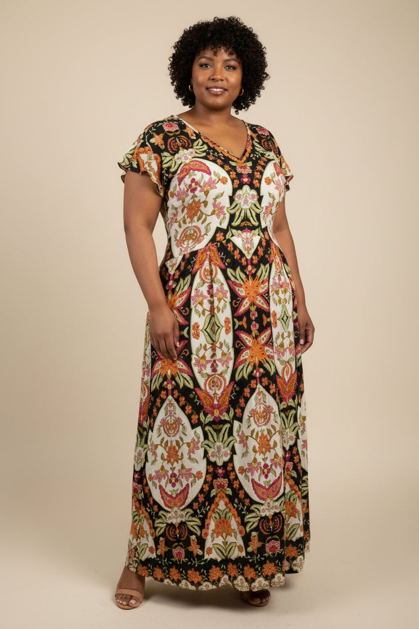 Bloom Chic Maxi Dress