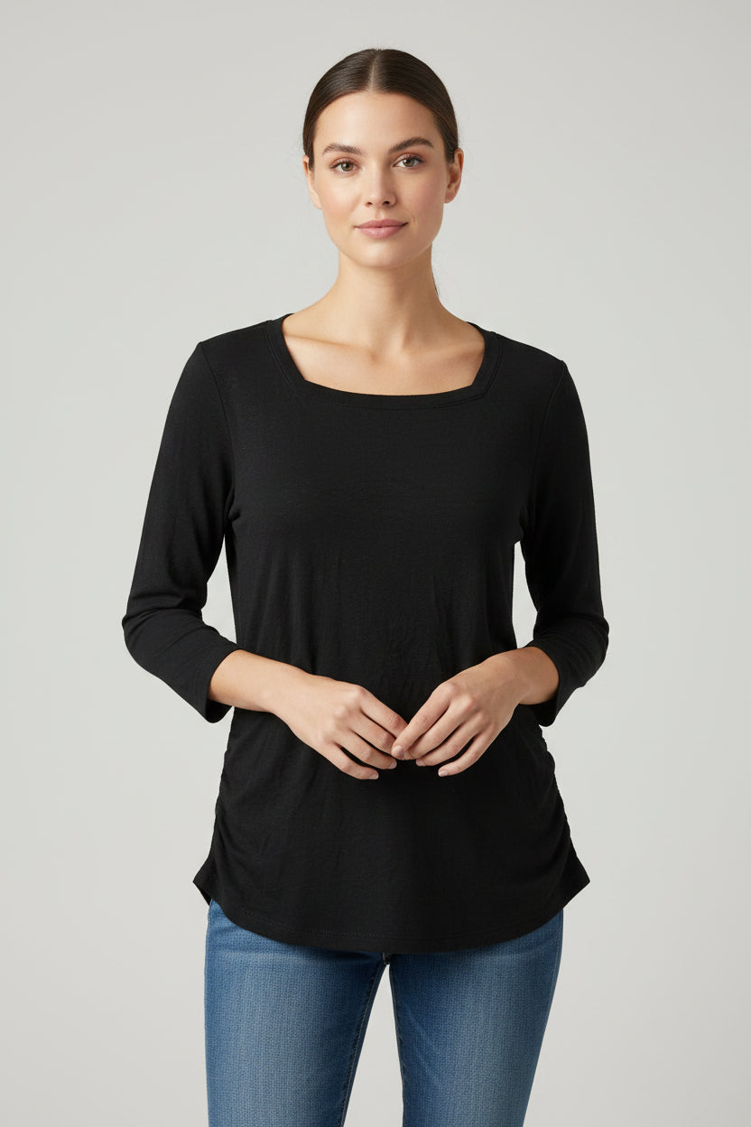 Square Neck Line Tops