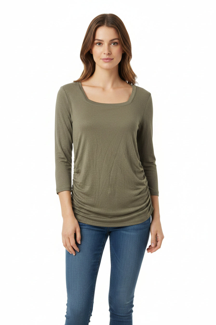 Square Neck Line Tops